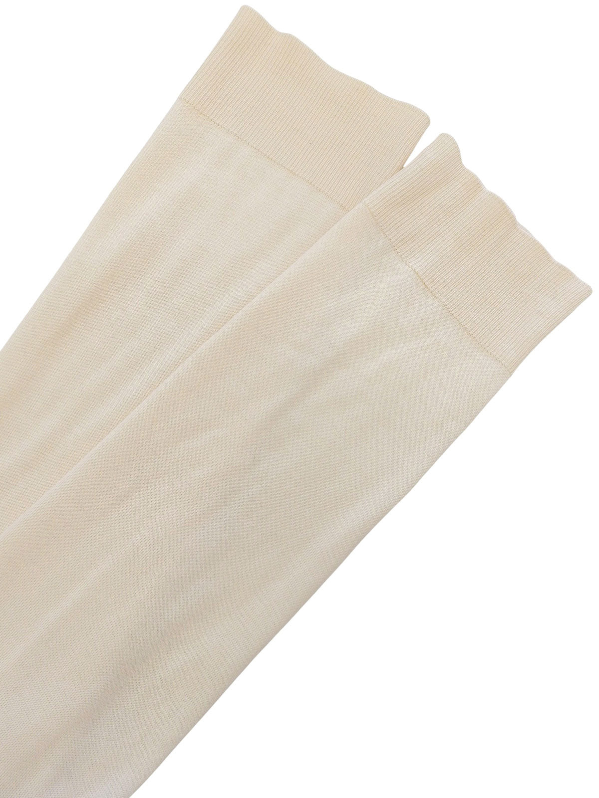 スパンコールレースデザインニットトップス アイボリー