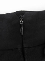 フリルデザインスカート ブラック