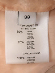 ダブルブレストコート ベージュ #36