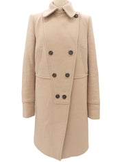 ダブルブレストコート ベージュ #36