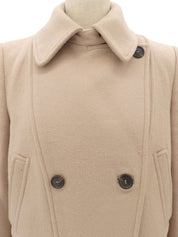 ダブルブレストコート ベージュ #36