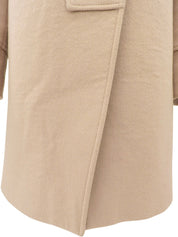 ダブルブレストコート ベージュ #36