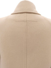 ダブルブレストコート ベージュ #36