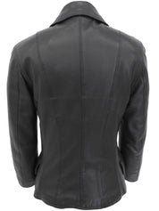 リアルレザージャケット ブラック