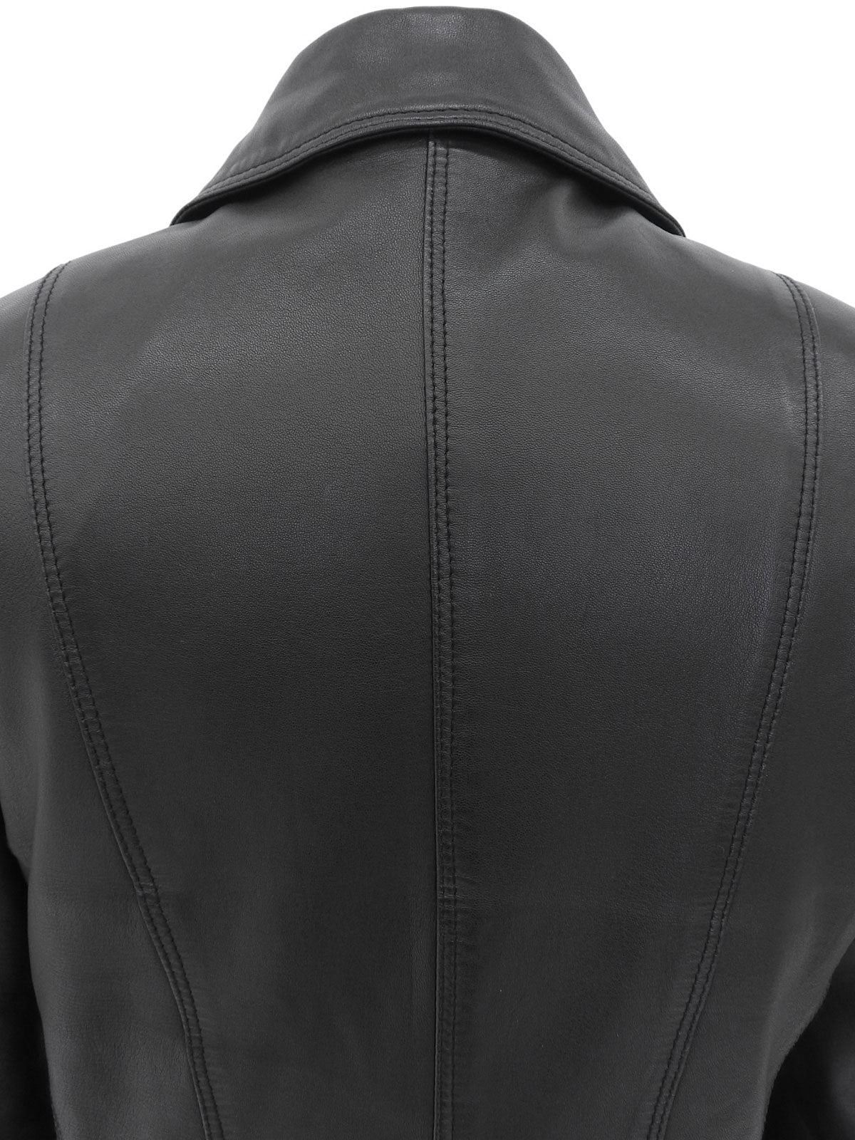 リアルレザージャケット ブラック