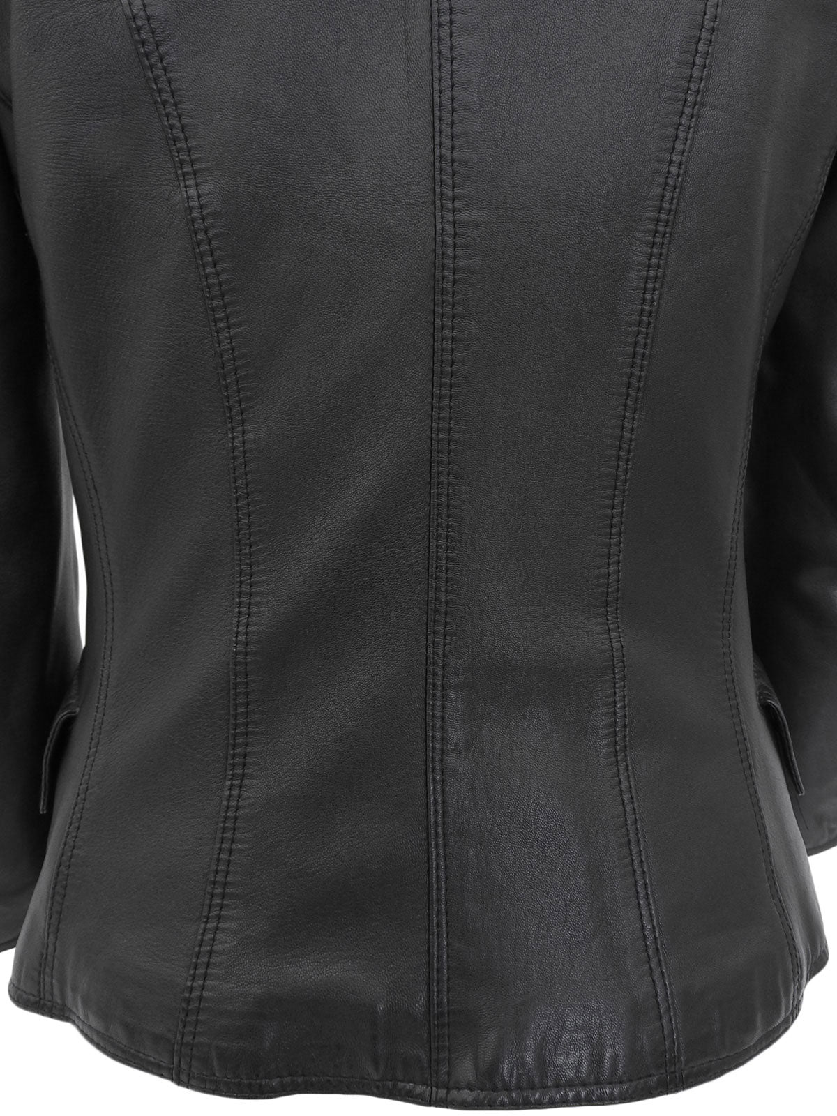 リアルレザージャケット ブラック