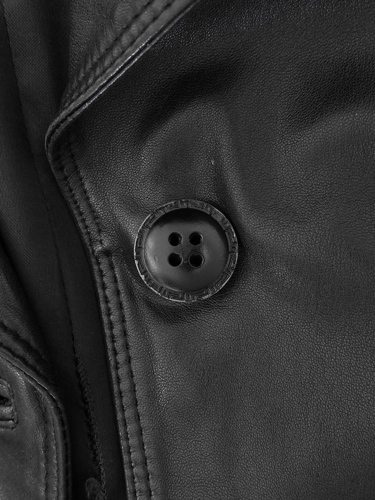 リアルレザージャケット ブラック