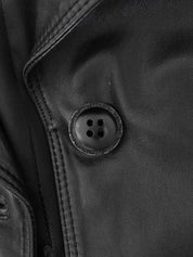 リアルレザージャケット ブラック