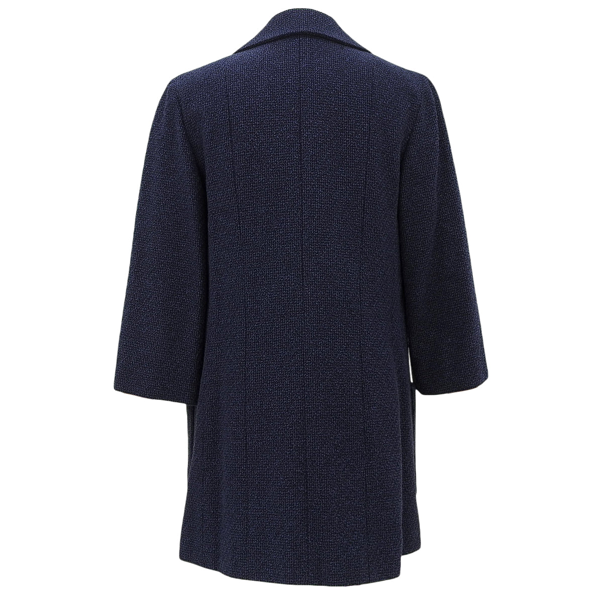 CC mark logo embroidered half-sleeve double-breasted jacket #40 Navy