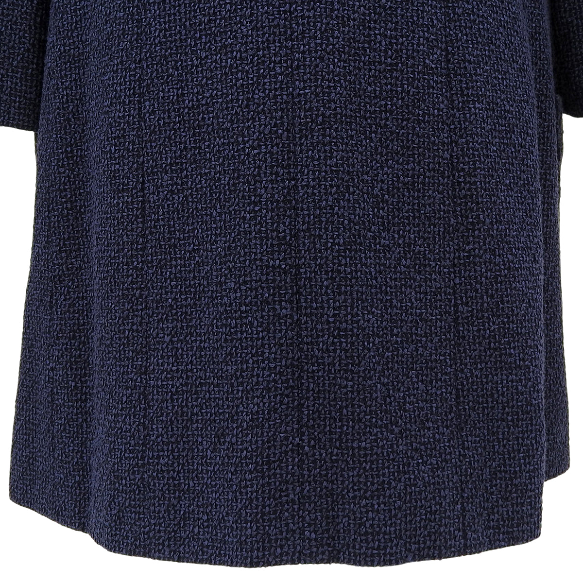 CC mark logo embroidered half-sleeve double-breasted jacket #40 Navy
