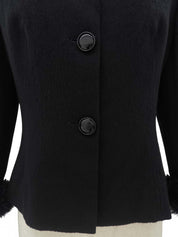 マカダムボタンジャケット ブラック #40