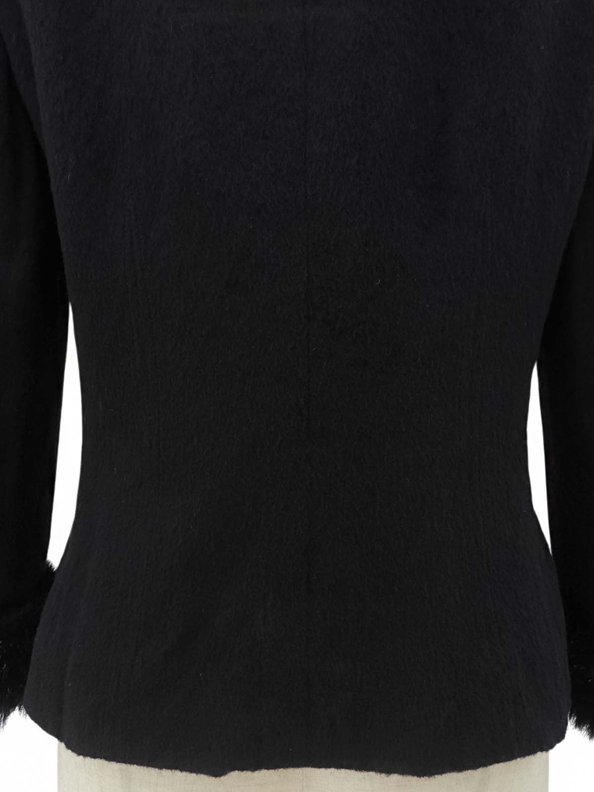 マカダムボタンジャケット ブラック #40