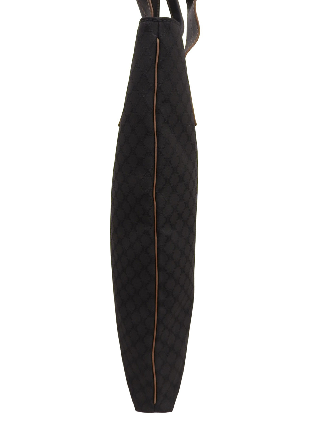 マカダムパターントートバッグ ブラック