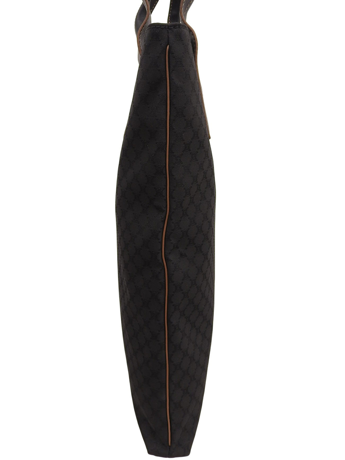 マカダムパターントートバッグ ブラック