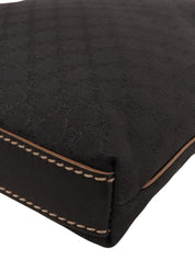 マカダムパターントートバッグ ブラック