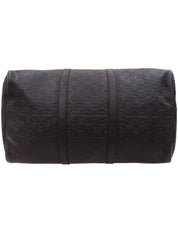 GG Pattern Boston Bag Dark Brown