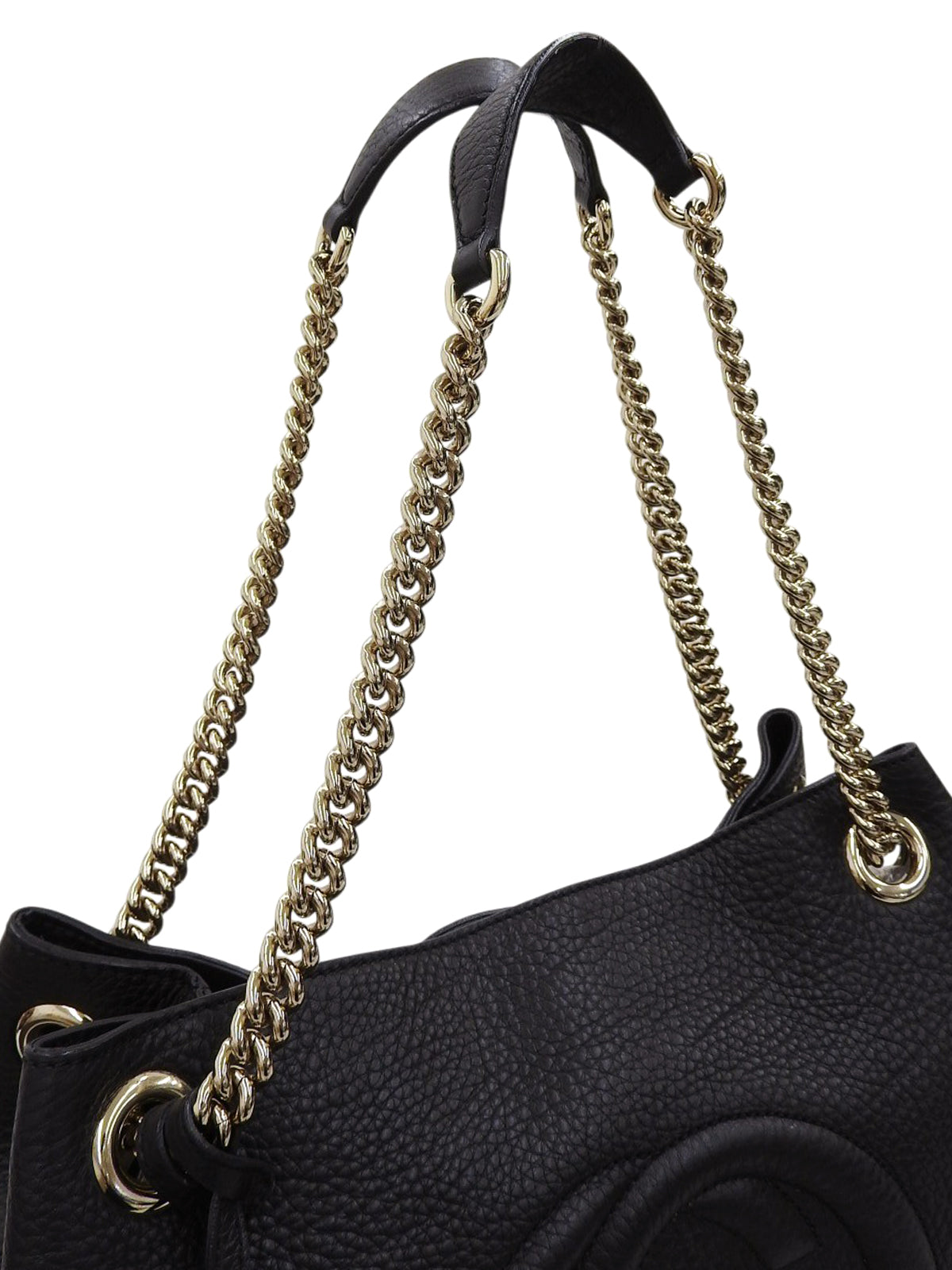 ソーホーインターロッキングトートバッグ ブラック