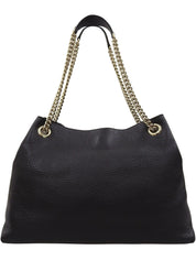 ソーホーインターロッキングトートバッグ ブラック