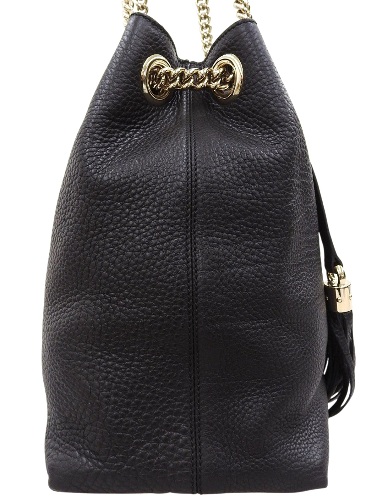 ソーホーインターロッキングトートバッグ ブラック