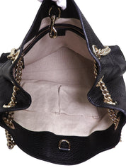 ソーホーインターロッキングトートバッグ ブラック