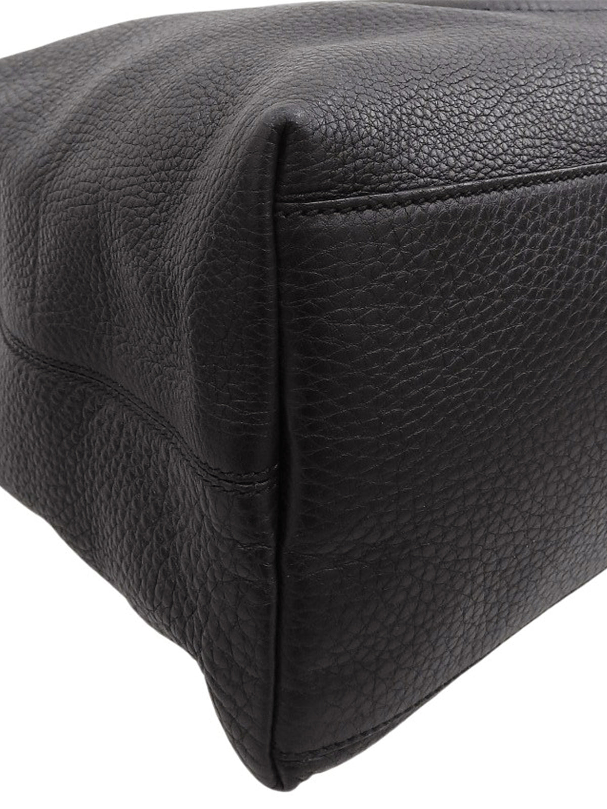 ソーホーインターロッキングトートバッグ ブラック