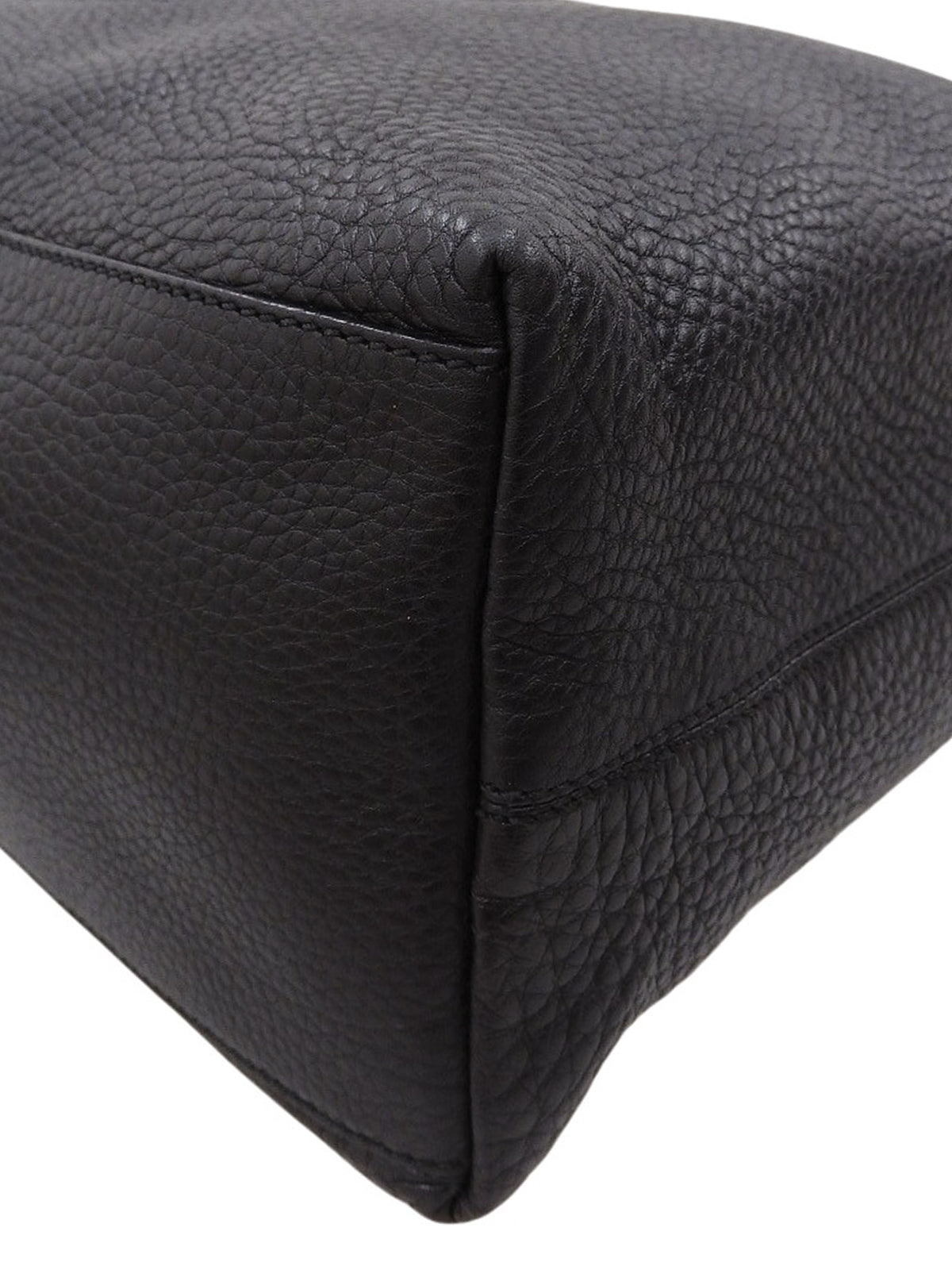 ソーホーインターロッキングトートバッグ ブラック