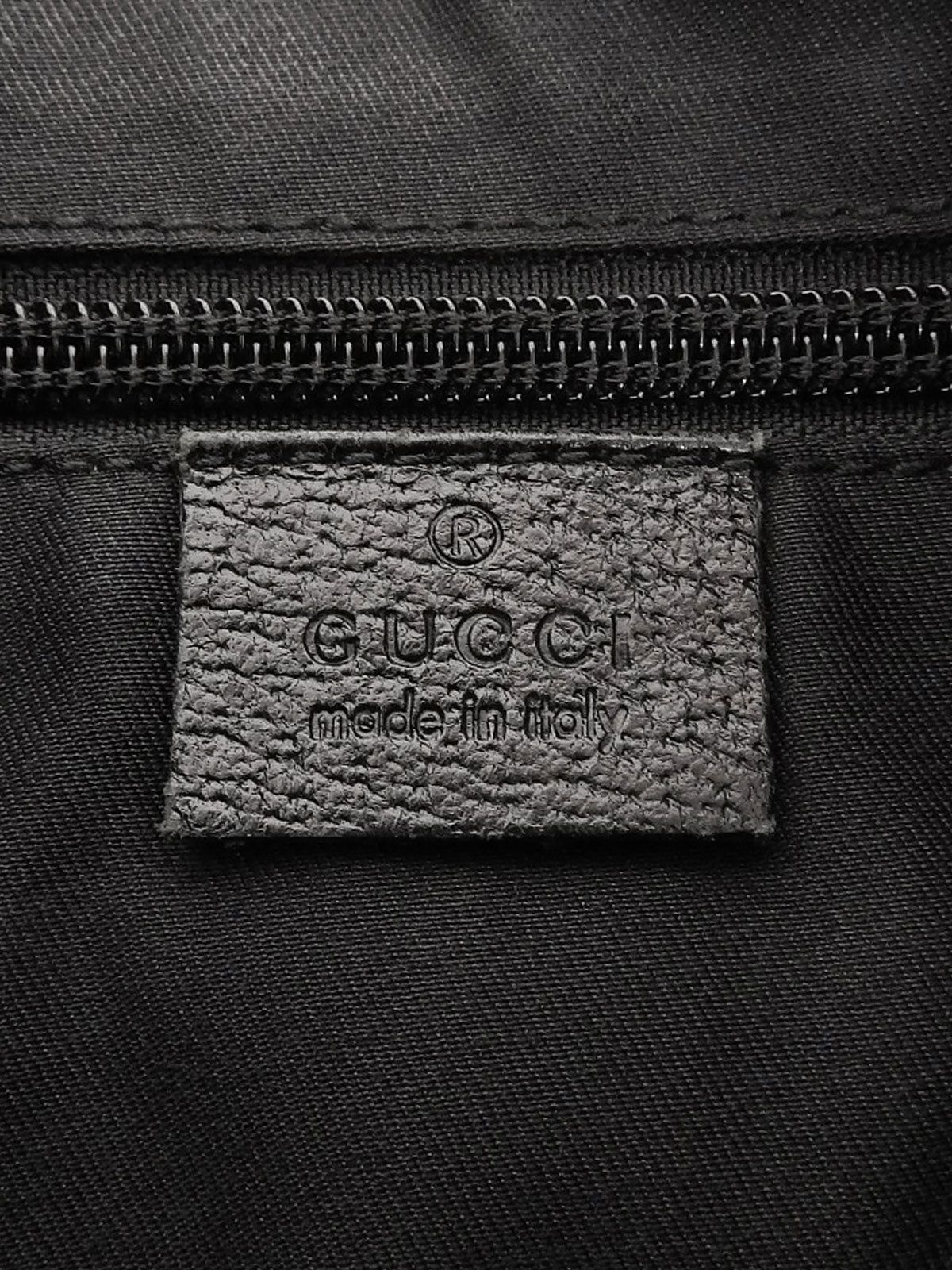 キャンバスGGパターンショルダーバッグ ブラック