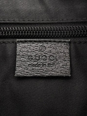 キャンバスGGパターンショルダーバッグ ブラック