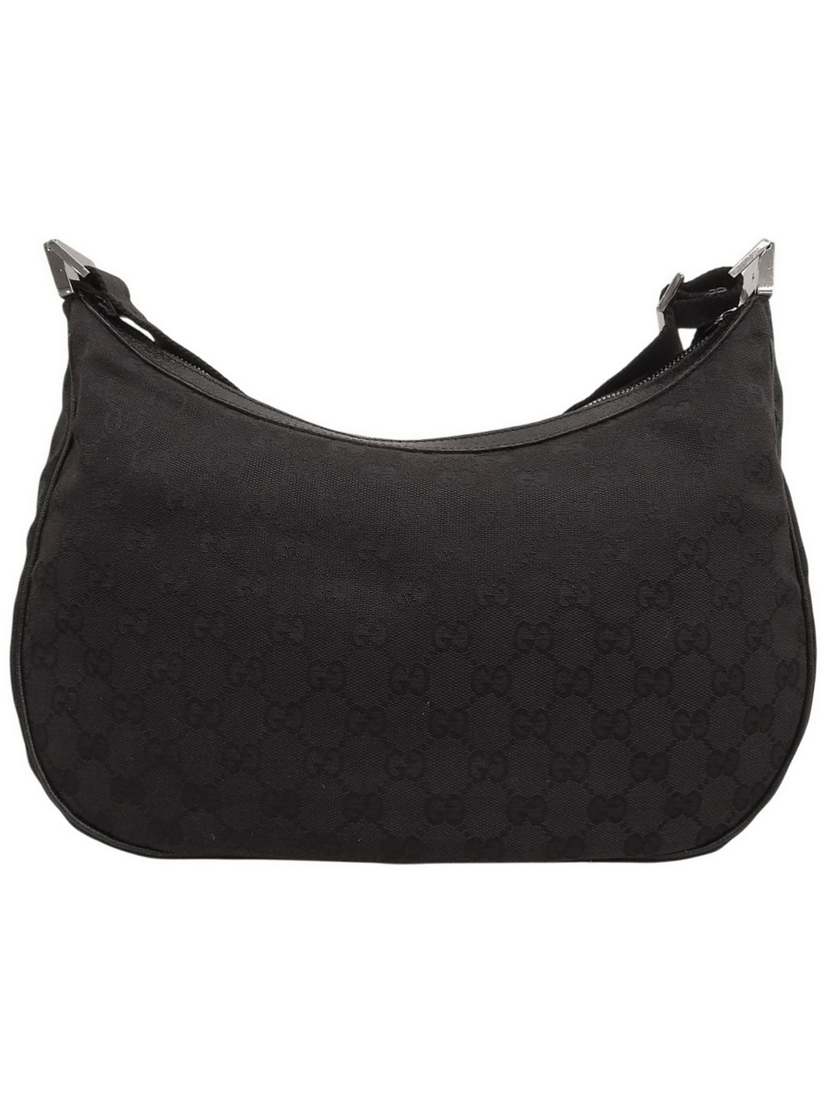 キャンバスGGパターンショルダーバッグ ブラック