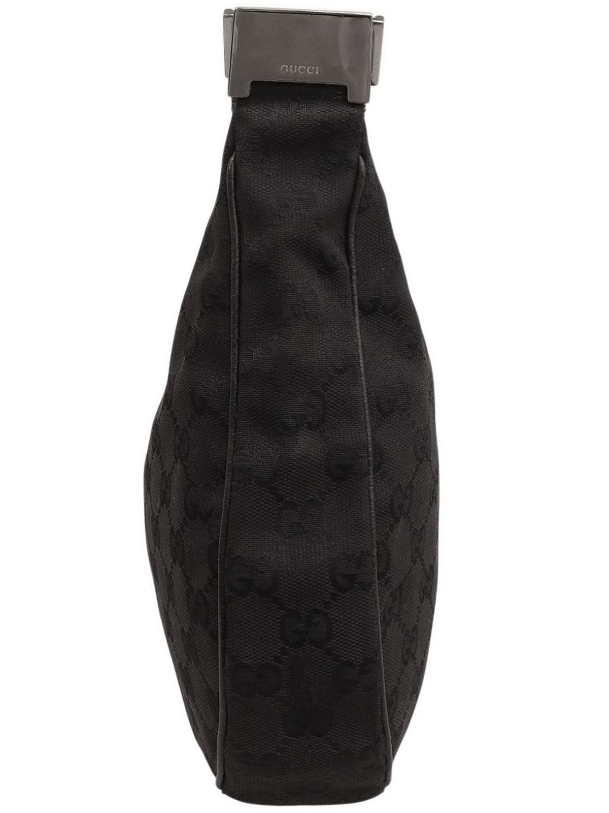 キャンバスGGパターンショルダーバッグ ブラック