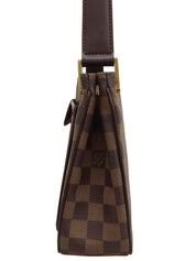 帆布 Damier Auburn Brown