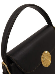 サークルロゴプレート2wayバッグ ブラック