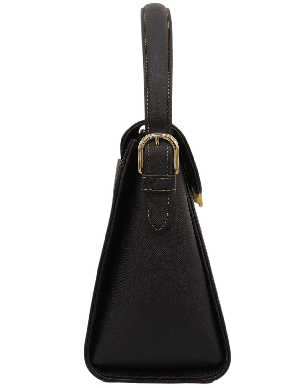 サークルロゴプレート2wayバッグ ブラック