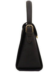 サークルロゴプレート2wayバッグ ブラック