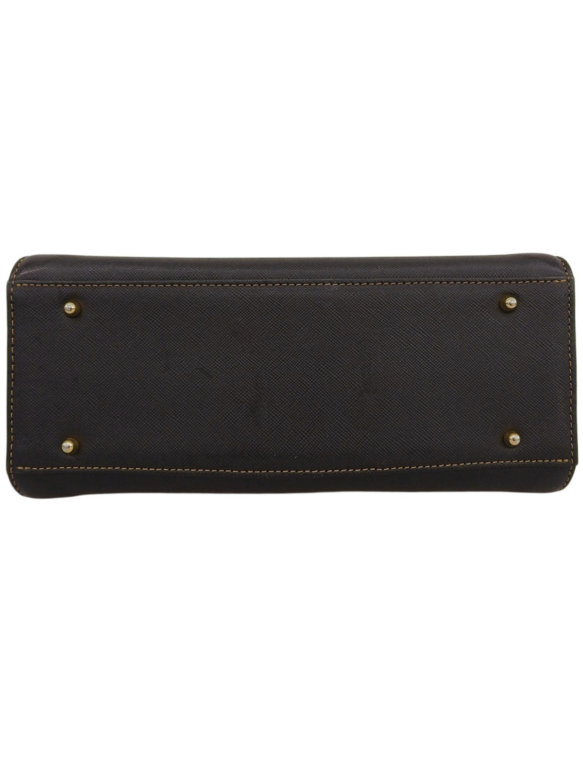 サークルロゴプレート2wayバッグ ブラック