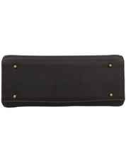 サークルロゴプレート2wayバッグ ブラック