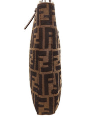 FF Zucca Pattern Tote Bag Brown