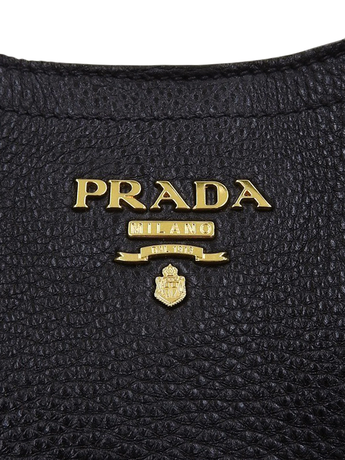 Logo Plate 2-Way Bag Black