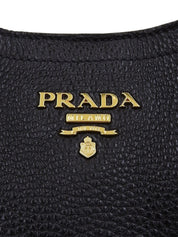 Logo Plate 2-Way Bag Black