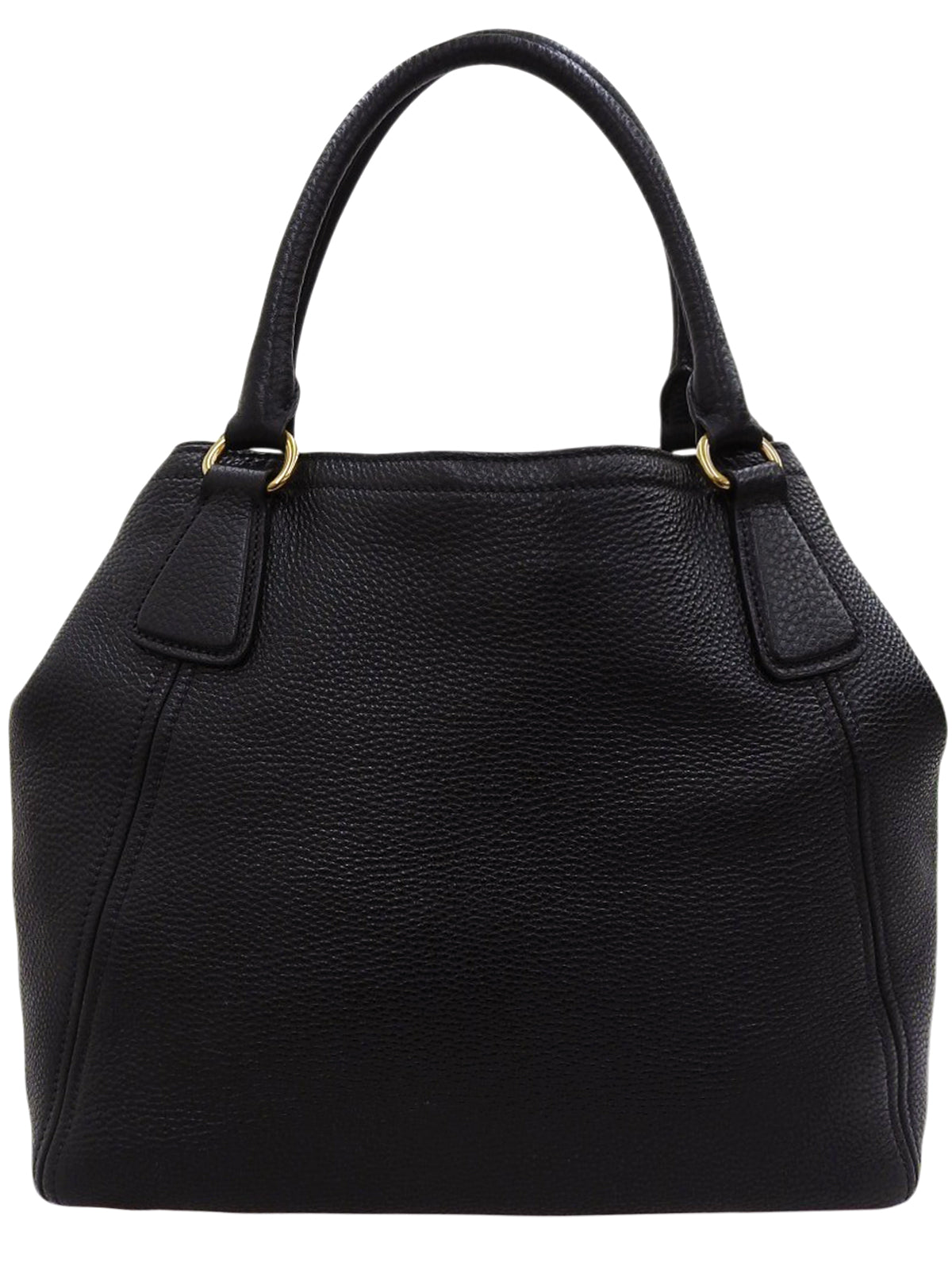Logo Plate 2-Way Bag Black