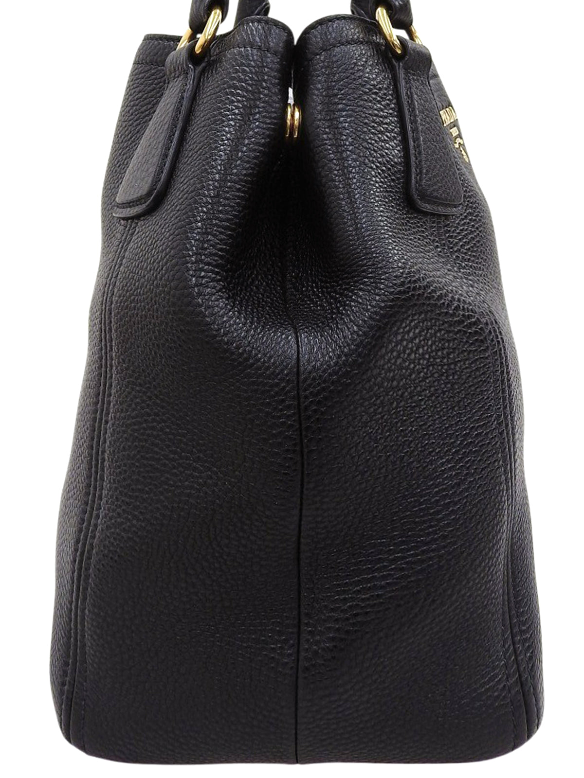 Logo Plate 2-Way Bag Black
