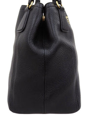 Logo Plate 2-Way Bag Black