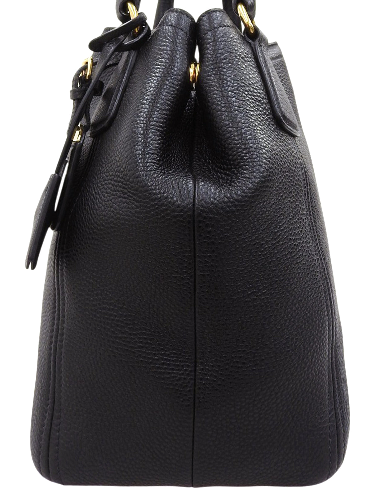 Logo Plate 2-Way Bag Black