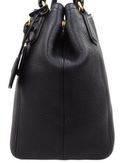 Logo Plate 2-Way Bag Black