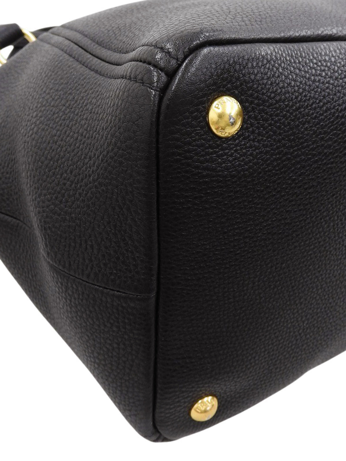 Logo Plate 2-Way Bag Black
