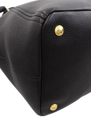 Logo Plate 2-Way Bag Black