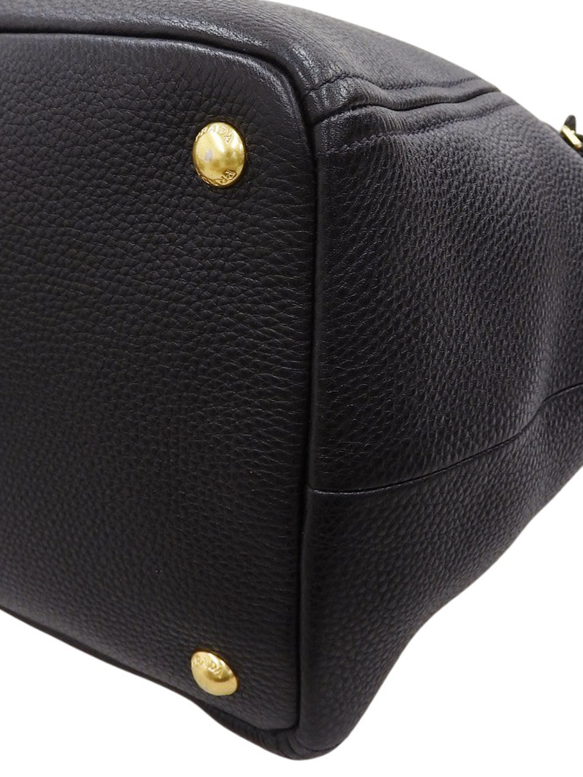 Logo Plate 2-Way Bag Black