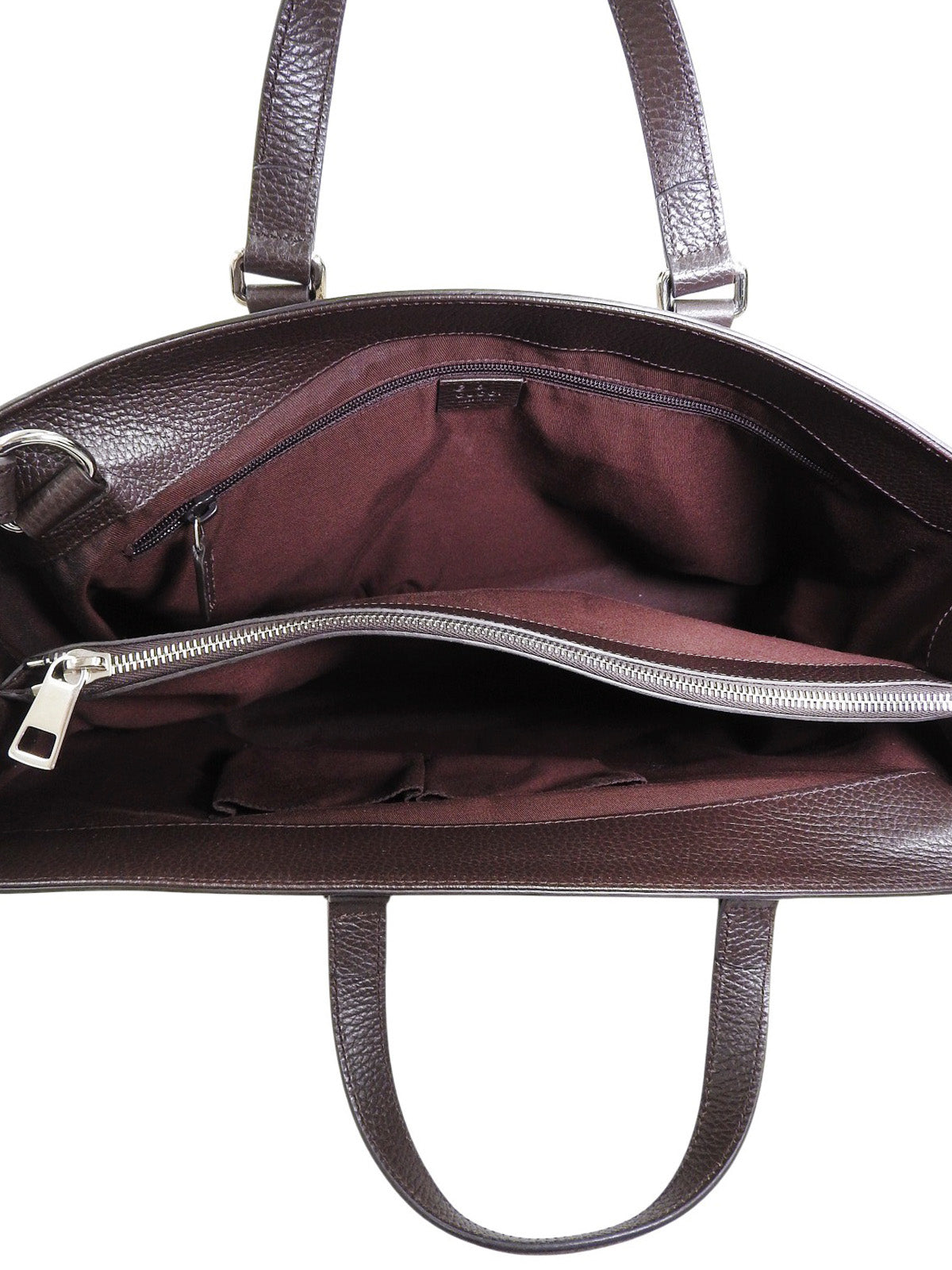 キャンバスGGパターン2wayバッグ ベージュ/ダークブラウン