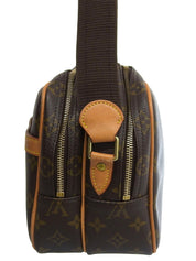 2005年製 キャンバスモノグラムリポーターPM ブラウン