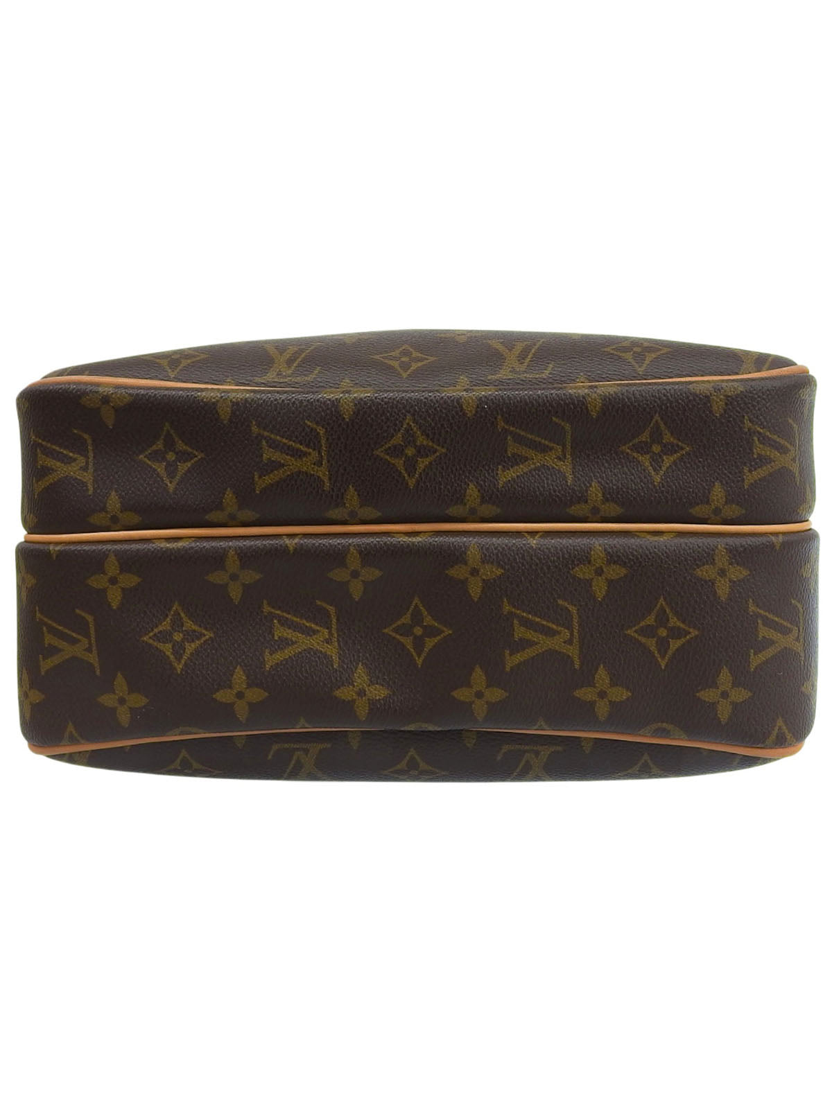 2005年製 キャンバスモノグラムリポーターPM ブラウン